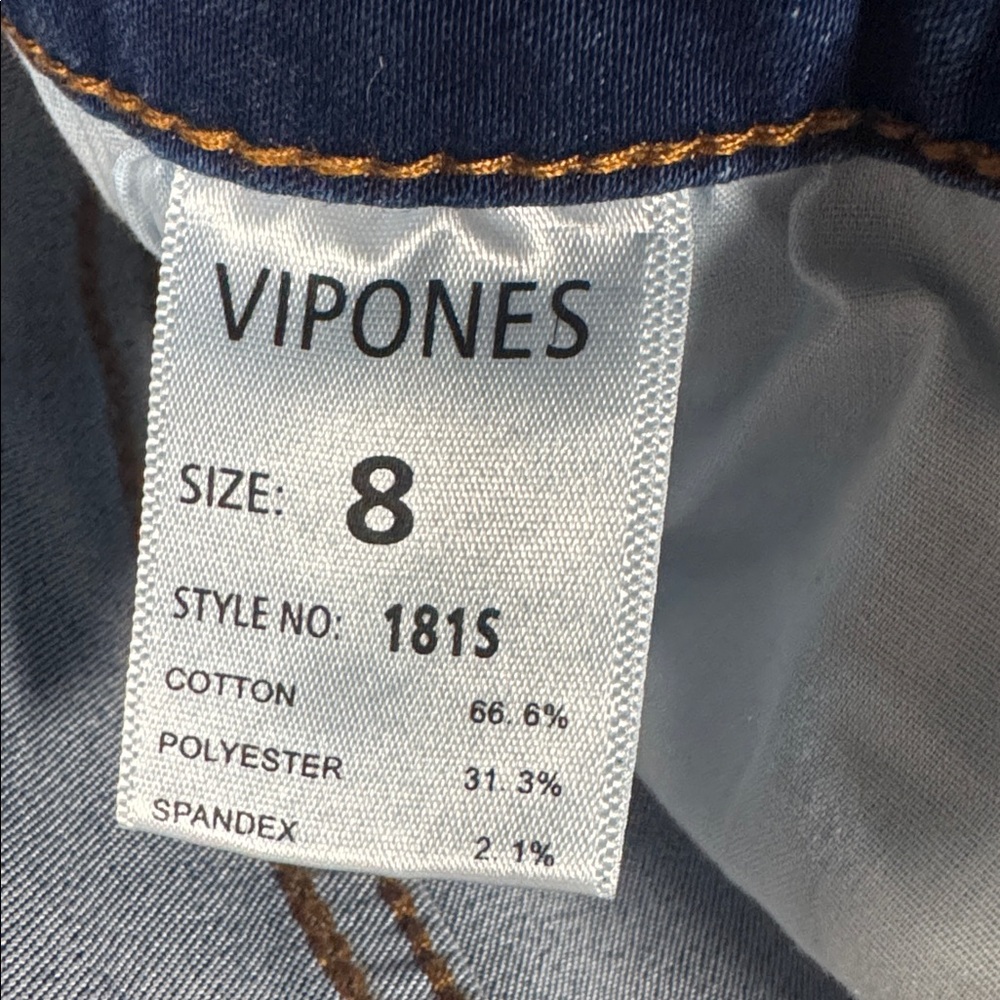 VIPONES Blue Denim Shorts - Picture 5 of 5